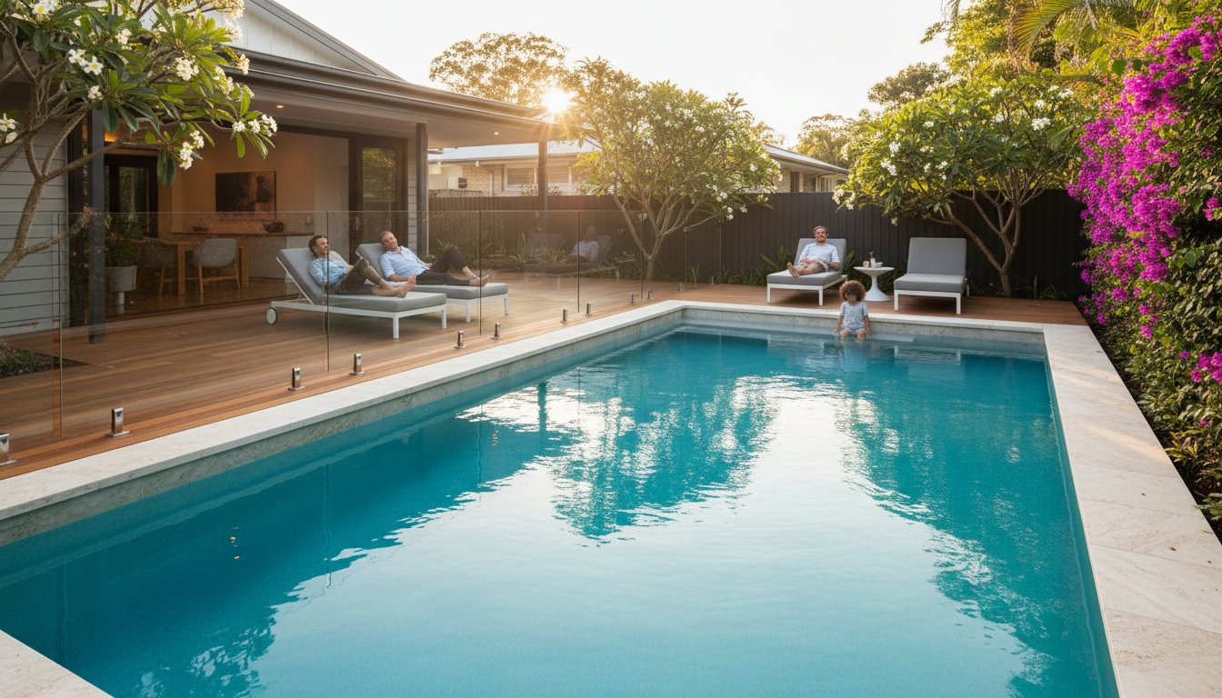 Beautiful renovated pool